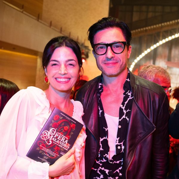 Emanuelle Araújo e Fernando Diniz