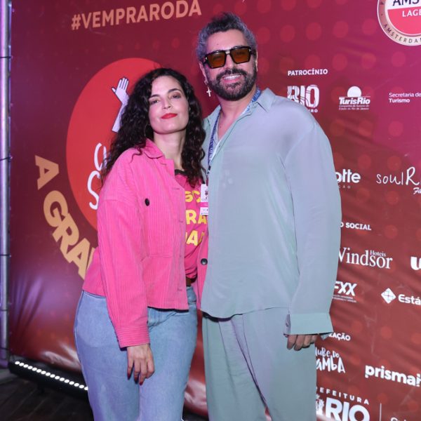 Emanuelle Araújo e Jorge Farjalla