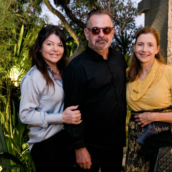 Erica Morais, Eduardo Machado e Fernanda Marcolini