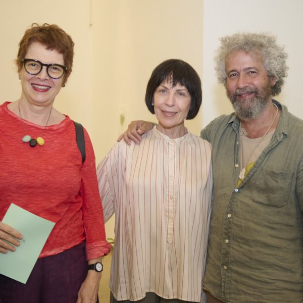 Cristina Salgado, Anita Schwartz e Ernesto Neto