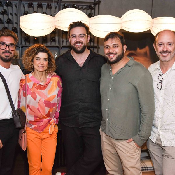 Felipe Freitas, Flavia Marcolini, João Panaggio, Clóvis Alvarenga e Renato Tavares