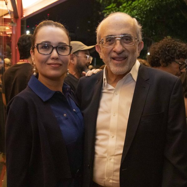 Fernanda Callou e José Efromovich
