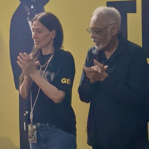 O casal Flora e Gilberto Gil