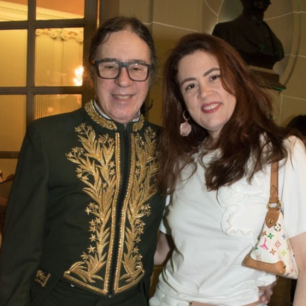 Geraldo Carneiro e Ana Paula Pedro