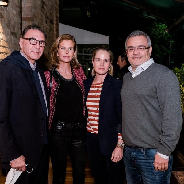 Gero Fasano, Eva Monteiro de Carvalho, Ana Monteiro de Carvalho e Mauricio Lima