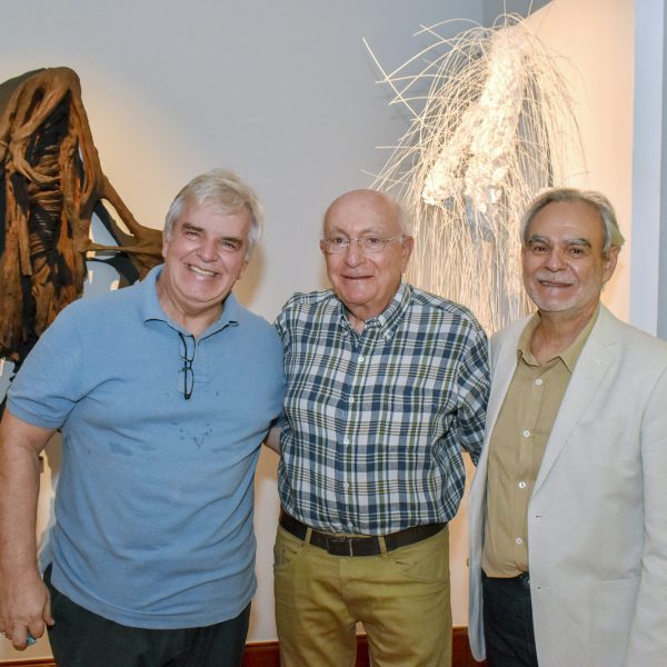 Gustavo Martins, Armando Strozemberg e Max Perlingeiro