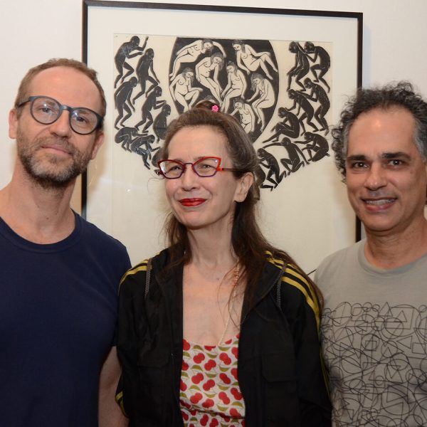 Heleno Bernardi, Ana Miguel e Franklyn Pedroso