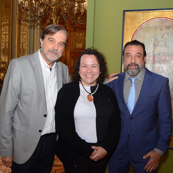 Hugo Barreto, Fernanda Castro e Itamar Musse