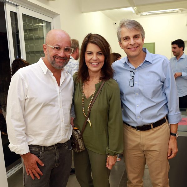 Guilherme Schiller, Mariana Gross e Claudio Piquet