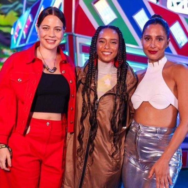 As atrizes Leandra Leal, Taís Araújo e Camila Pitanga