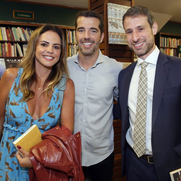 Michelle Novaes, Guilherme Tonelli e Ricardo Sidi