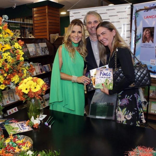 Manoela, Pedro Senna e Marcia Veríssimo