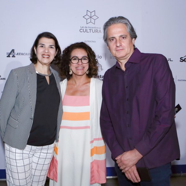 Danielle Barros, Mônica Mançur e Pedro Paulo