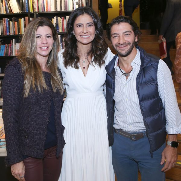 Robertha Blatt entre Tatiana Zukerman e Fabio Szwarcwald