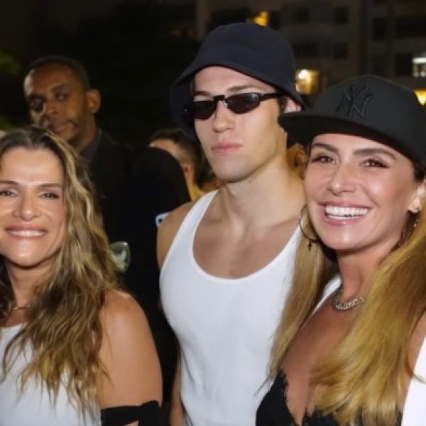 Ingrid Guimarães, Pietro Antonelli Benício e Giovanna Antonelli