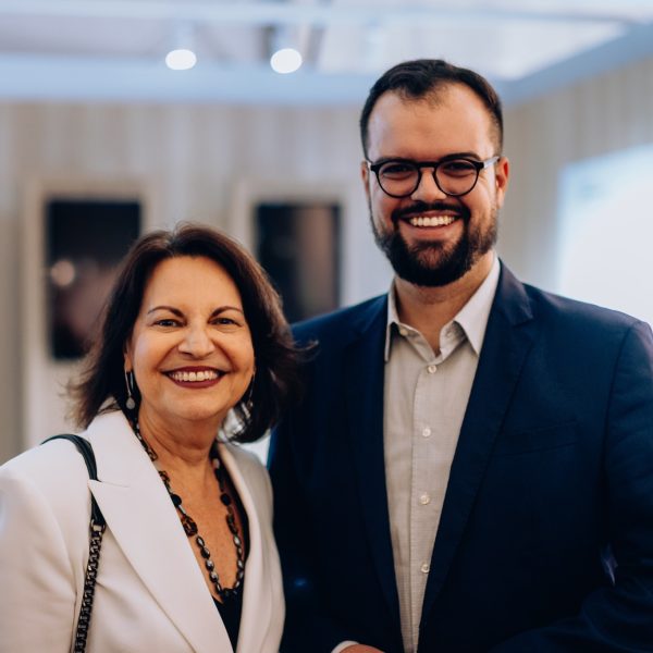 Iole Mendonça e Lucas Padilha