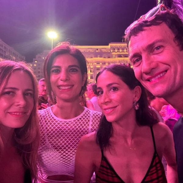 Isabel Nascimento Silva, Andreia Sadi, Julia Duailibi e Gabriel Braga Nunes