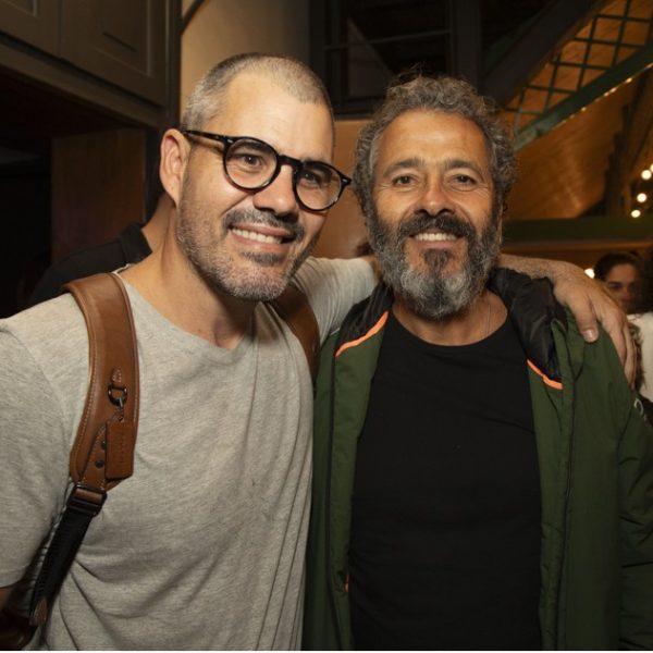 Juliano Cazarré e Marcos Palmeira