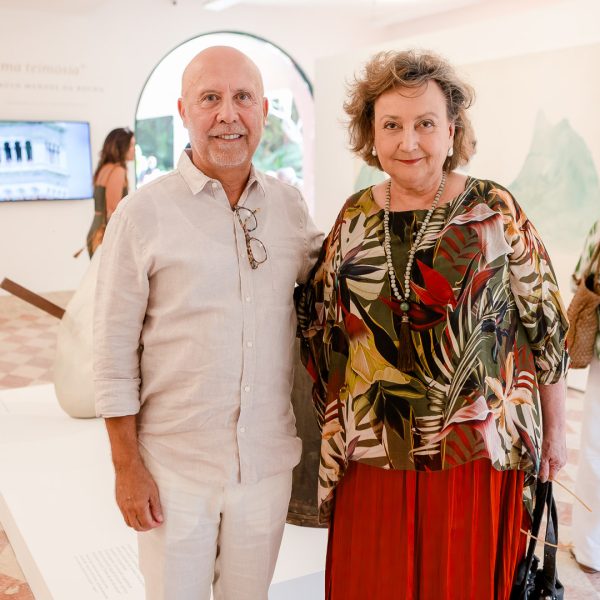 Jorge Nóbrega e Margareth Dalcolmo