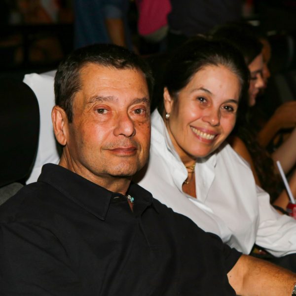 José Mauricio Machline e Christiana Guimarães