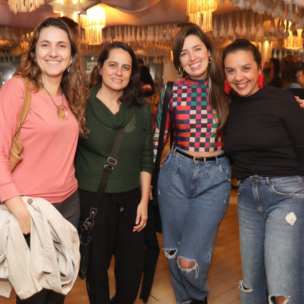 Julia Zardo, Gisele Domingues, Natany Borges e Rita Fernandes