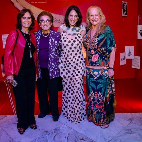Kátia Mindlin, Dalal Achcar, Aniela Jordan e Lucinha Lins