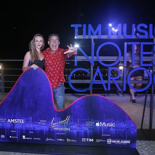 Larissa Gontijo e Luiz Calainho