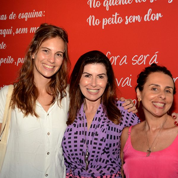 Laura Fragoso, Maria Lúcia Fontainha e Helen Pomposelli