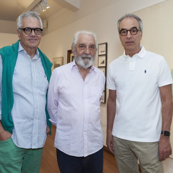 Lauro Cavalcanti, Glaucio Campello e João Roberto Marinho