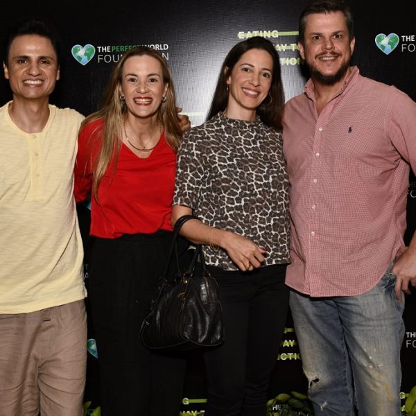 Leandro Delphino, Flavia Ribeiro, Luciana Carvalho e Cadu Amorim