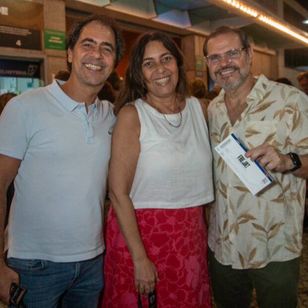 Leo Haus, Silvia Haus e Alexandre Valentim