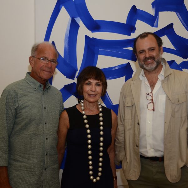 Leoncio e Anita Schwartz com Erick Figueira de Mello