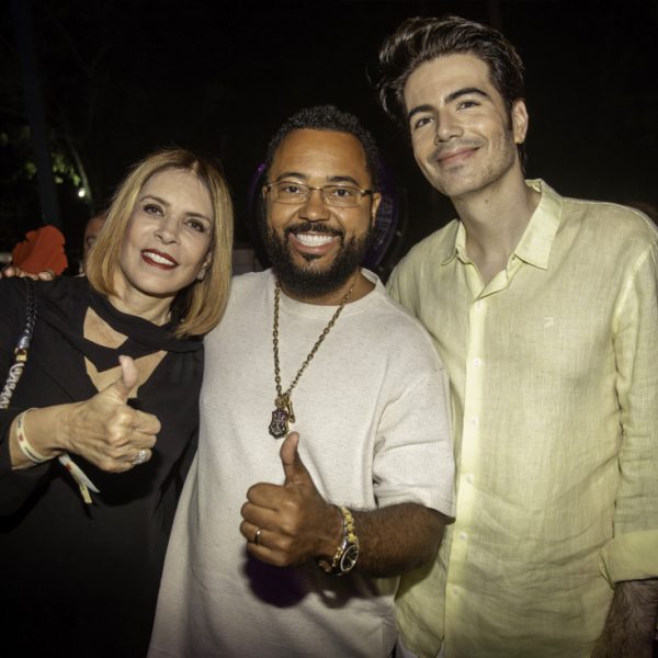 Liège Monteiro, Dudu Nobre e Luiz Fernando Coutinho