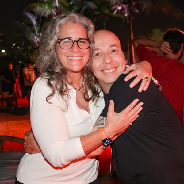 Lúcia Veríssimo e Peck Mecenas