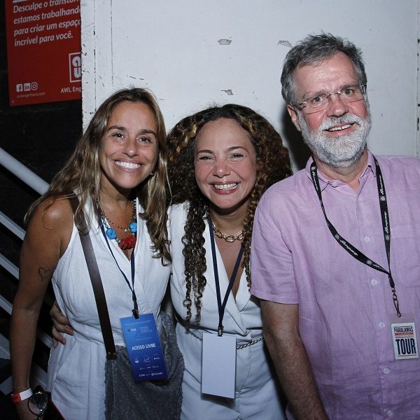 Lúcia de Sá, Verônica Falcão e Zé Fortes