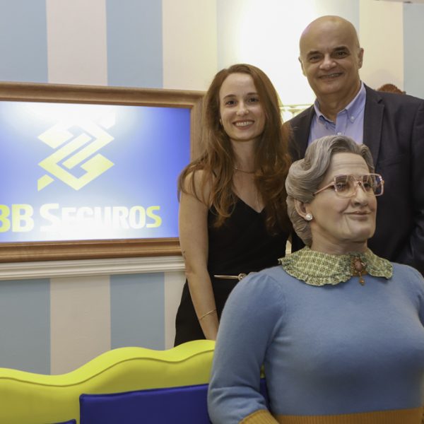 Luciana Garrone e Amauri Aguiar de Vasconcelos do BB seguros