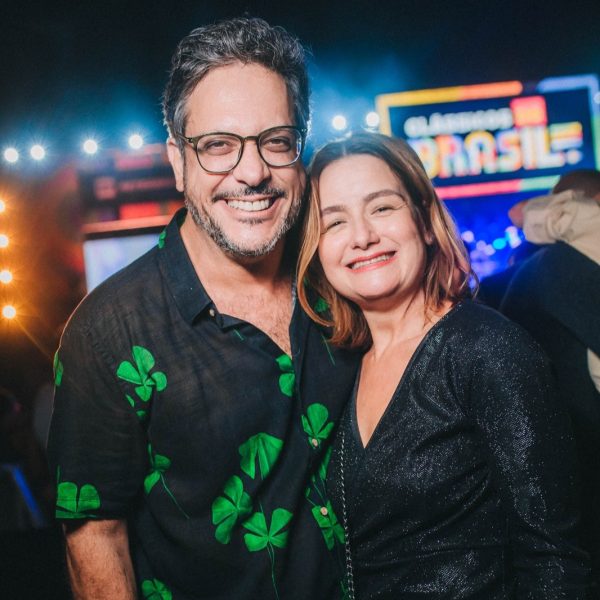 Lucio Mauro Filho e Cíntia Oliveira