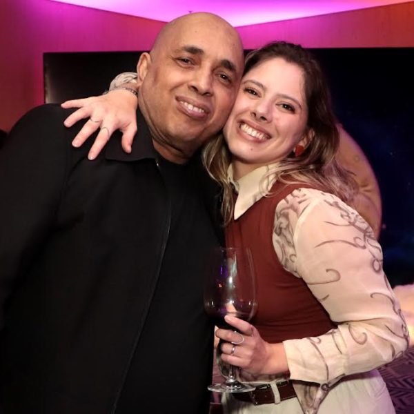 Luiz Alberto Barcellos e Lorena Robinson