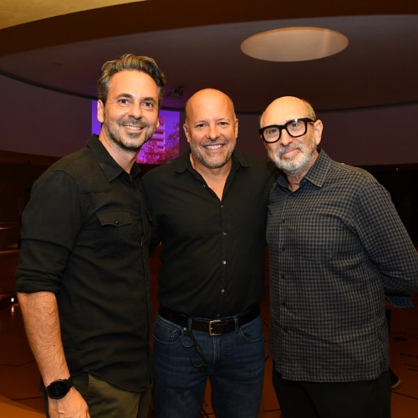 Luiz Felipe Carvalho, Otavio Zarvos e Isay Weinfeld