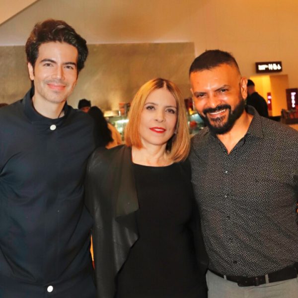 Luiz Fernando Coutinho, Nilton Santana e Liège Monteiro