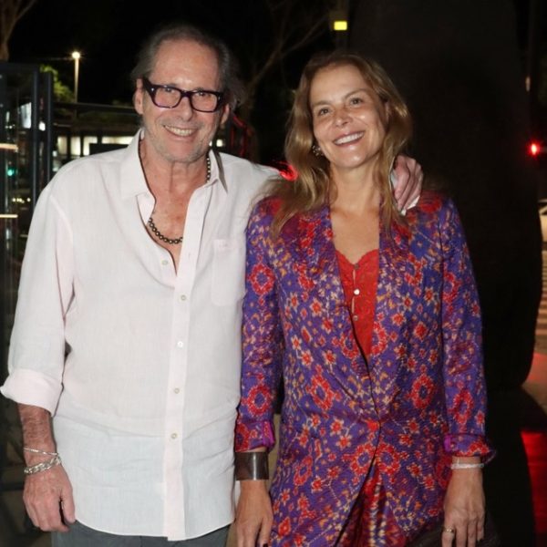 Luiz Oswaldo Pastore e Carol Overmeer