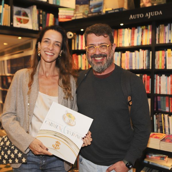 Lya Torres e Pedro Dória