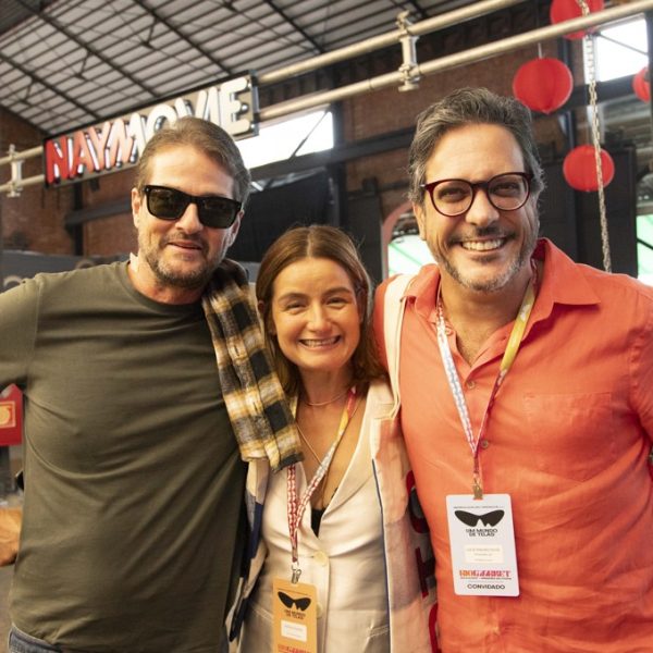 Marcelo Serrado, Cintia Oliveira e Lucio Mauro Filho