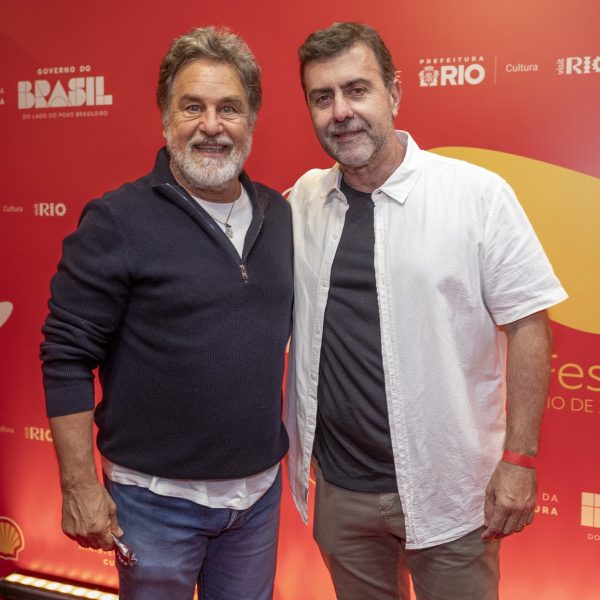 Marcos Frota e Marcelo Freixo