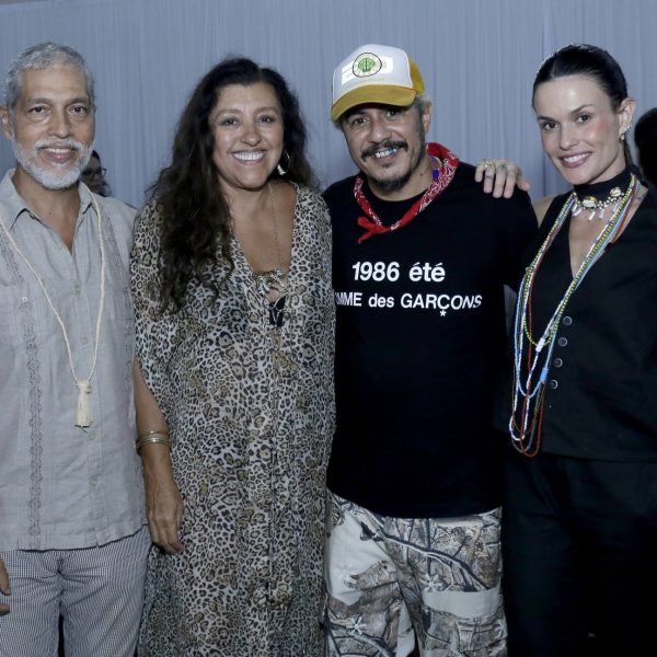 Estevão Ciavatta, Regina Casé, Marcelo D2 e Luiza Machado