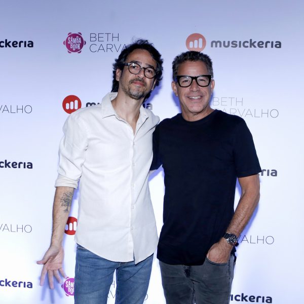 Afonso Carvalho e Luiz André Calainho, da Musickeria