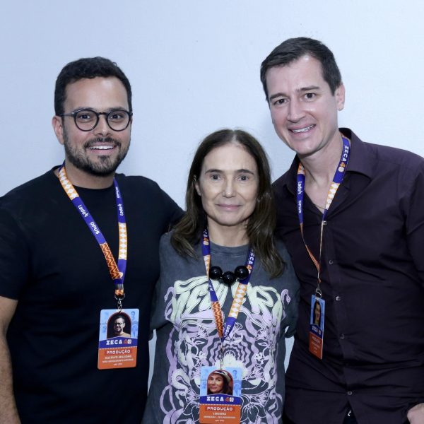 Gustavo Millions, Leninha Brandão e Lucas Giacomolli