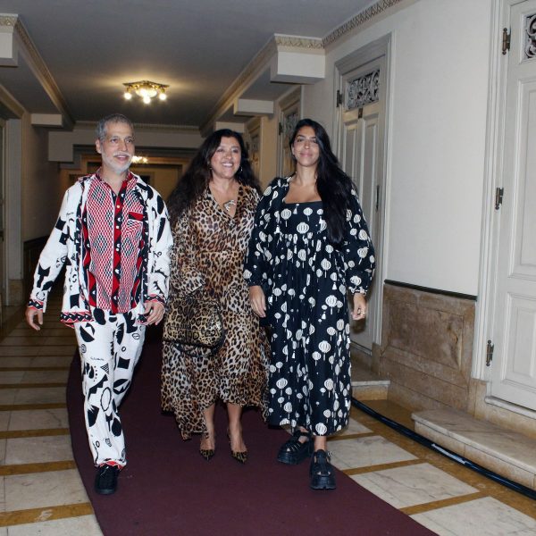 Em família: Estevão Ciavatta, Regina e Benedita Casé