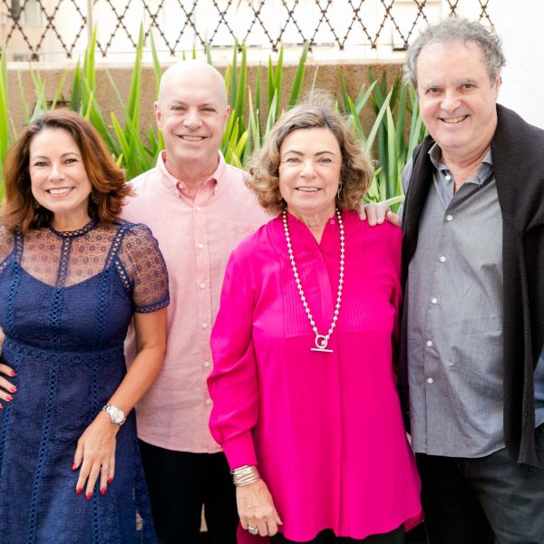 Renata Araújo, Marcelo Castello Branco, Rosa Maria Araújo e Jair Koiller