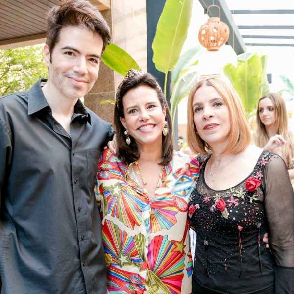 Luiz Fernando Coutinho, Narcisa Tamborindeguy e Liège Monteiro